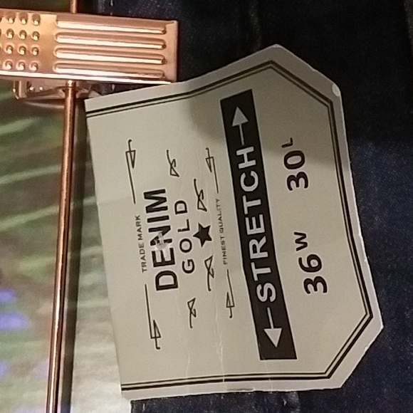 Denim Gold Jeans - Picture 3 of 11